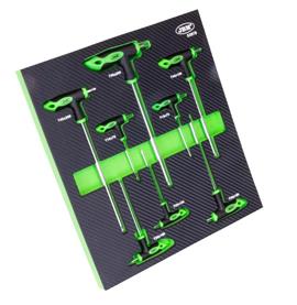 Ključevi TORX u garnituru sa T ručicom T10-T50 8/1 u modulu JBM